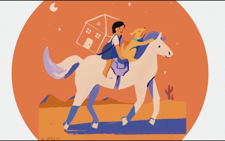 Ilustración. La revista “Siamo Creatrici” incluirá el trabajo de más de 20 artistas. Esta pieza es de Karla Dueñas.  CORTESÍA