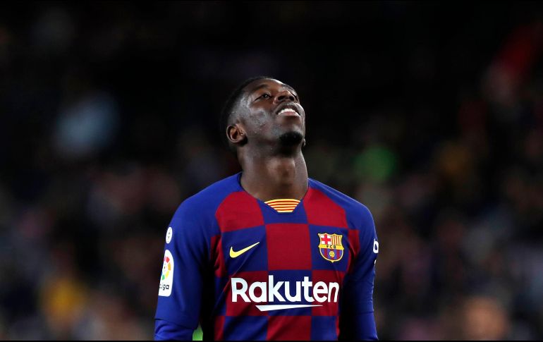 La actividad del galo con el equipo culé se ha visto interrumpida por las múltiples lesiones que ha sufrido, esta última lo ha dejado fuera de las canchas desde noviembre de 2019. AP / ARCHIVO