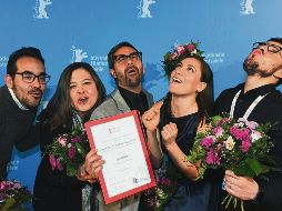 Talento. El equipo que está detrás de la cinta mexicana “Los Lobos”. CORTESÍA