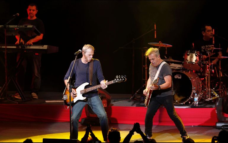 REGRESAN. Los Hombres G volverán a pisar el escenario del Auditorio Telmex. ARCHIVO