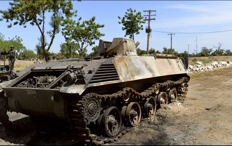 Boko Haram causó varios decesos disparando lanzagranadas y fusiles contra los vehículos militares. AFP/ARCHIVO