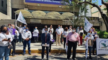 Desde que presentaron la toma de nota número 6899 en donde la Secretaria de Trabajo y Prevención Social los avala como Sindicato, les han presionado y calificado de inexistentes. EL INFORMADOR / S. Flores