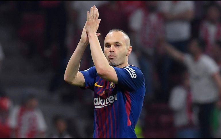 El material se centra en la historia del ''Manchego'' desde su formación en la Masía, su ascenso por las diferentes categorías del Barcelona, hasta la llegada al Vissel Kobe, su actual equipo. AFP / ARCHIVO