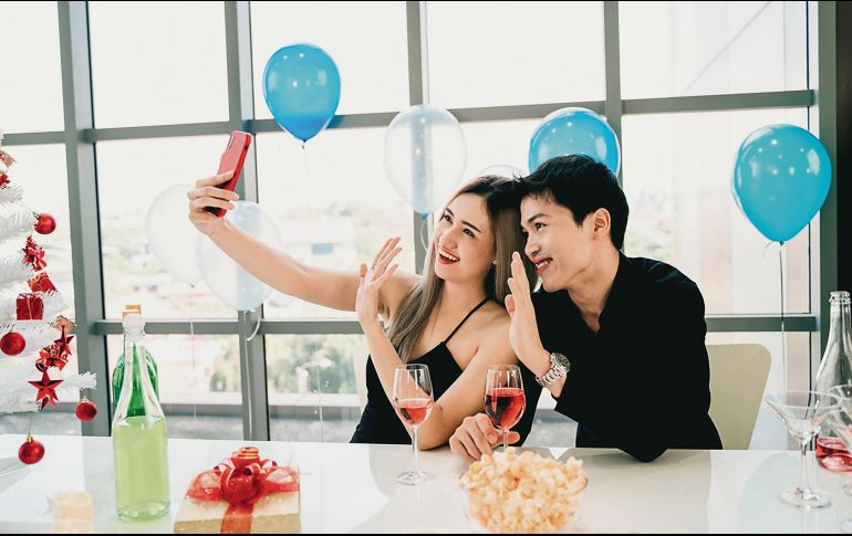 Videollamadas. Son los nuevos centros de reunión para las celebraciones. ESPECIAL