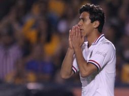 Héctor Reynoso, negó que el joven delantero mexicano José Juan Macías se parezca futbolísticamente a Javier Hernández o a Omar Bravo y consideró que tiene cualidades similares a las del paraguayo José Saturnino Cardozo. Imago7 / ARCHIVO