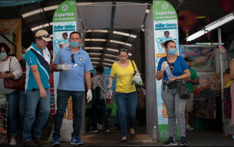 El pasado fin de semana se restringió el ingreso al mercado a 76 personas por presentar síntomas sospechosos de contagio por coronavirus. EL INFORMADOR/ARCHIVO