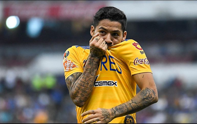 ''No ganan nada en 30 años y siguen reclamando'', respondió Javier Aquino, referencia al último título de liga conseguido por los celestes, tras perder ayer en la Copa por México. IMAGO7