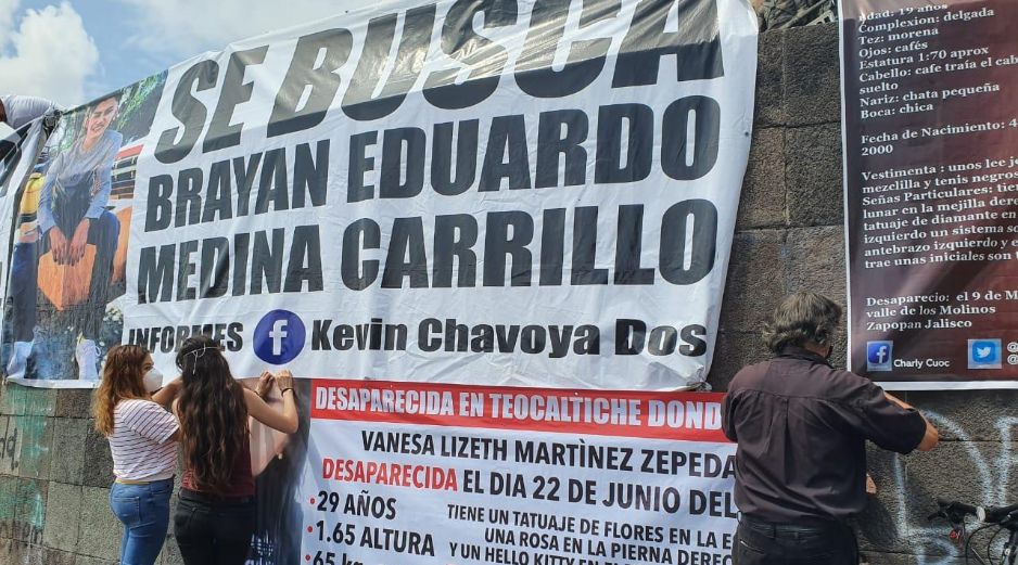 Exigen avances en investigaciones de sus desaparecidos