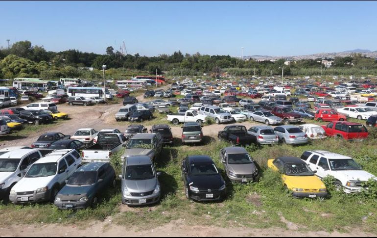 Aunque algunos de los afectados pagaron las tarifas por concepto de pensión, más tarde les notificaron que sus automóviles habían sido rematados. EL INFORMADOR/ARCHIVO