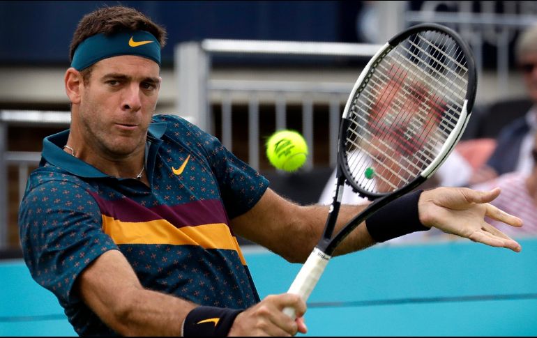 Del Potro, según el comunicado de su equipo de prensa, se habría probado en la cancha en Buenos Aires, 