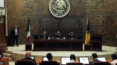 El Legislativo jalisciense fue el que más creció, pues en la anterior medición obtuvo 53.1 puntos . EL UNFORMADOR / ARCHIVO