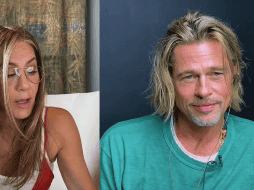 Aniston y Pitt interpretaron a “Brad” y “Linda”. YOUTUBE / CORE
