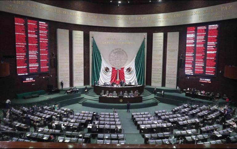 Legisladores de la oposición aseguran que con la reforma no se fija el salario del titular del Ejecutivo, sino solamente se establecen mecanismos para calcularlo. ESPECIAL/Cámara de Diputados