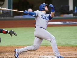 Destacado. Max Muncy conectó grand slam apenas en el primer inning. AP