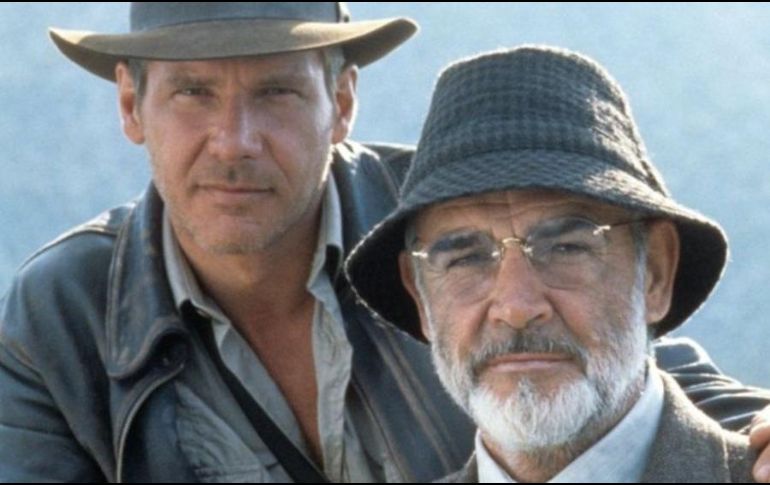 Sean Connery caracterizó al padre de Harrison Ford en Indiana Jones. GETTY/PARAMOUNT PICTURES