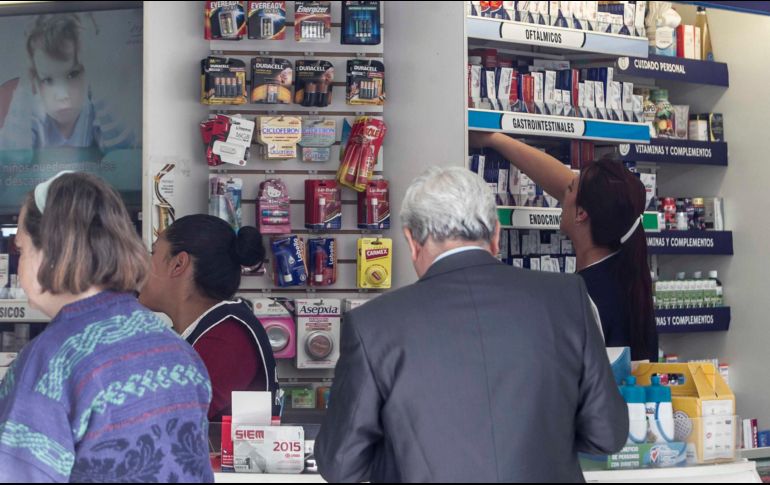 Entre marzo y septiembre, sólo 14% de los medicamentos disminuyó de precio. EL INFORMADOR/Archivo