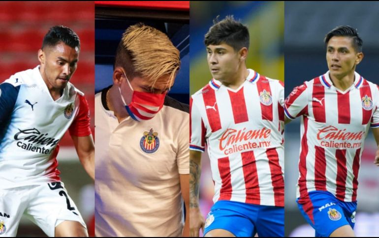 Los cuatro elementos sancionados por Chivas tendrán qué pensar qué hacer con su futuro inmediato. Imago7 / ESPECIAL