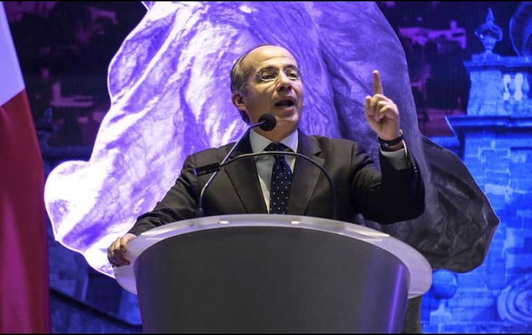 Calderón asegura que durante su gobierno no hubo actitudes de represión o censura. EL INFORMADOR/ARCHIVO