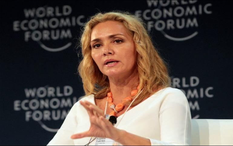 En octubre Angélica Fuentes reapareció públicamente al informar a través que litigará en tribunales la herencia de las dos hijas que tuvo con Jorge Vergara. EL INFORMADOR / ARCHIVO