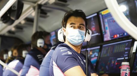 A LA ESPERA. Sería cuestión de horas o días para que confirmen la llegada de Pérez a Red Bull. Racing Point • G. Dunbar