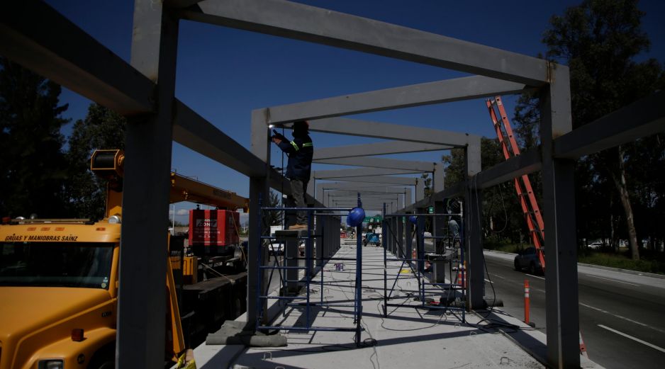 Según las autoridades, la construcción de las estaciones tiene 26.4% de avance. EL INFORMADOR/F. Atilano