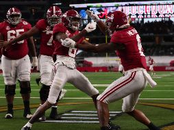 Alabama y Ohio State se medirán el próximo lunes 11 de enero, por el Campeonato Nacional de la NCAA. AFP