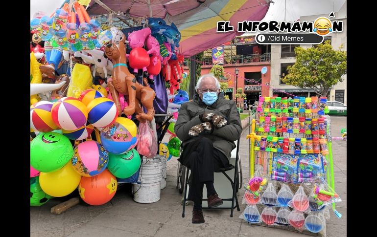 Los memes de la toma de posesión en EU (Spoiler: Bernie Sanders roba cámara)