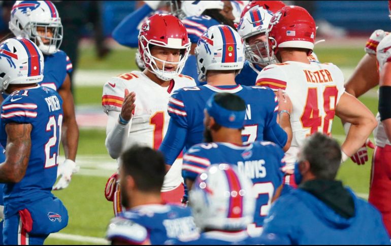 ANTECEDENTE. Chiefs y Bills se vieron las caras el pasado 19 de octubre; Kansas City se llevó el triunfo. EFE