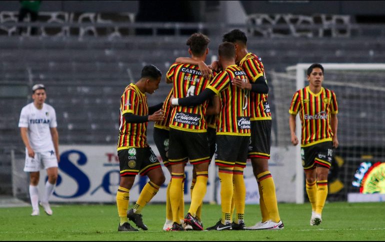 Daniel García adelantó a los Leones Negros al 29, pero un minuto más tarde Yucatán consiguió empatar. IMAGO7/F. Meza