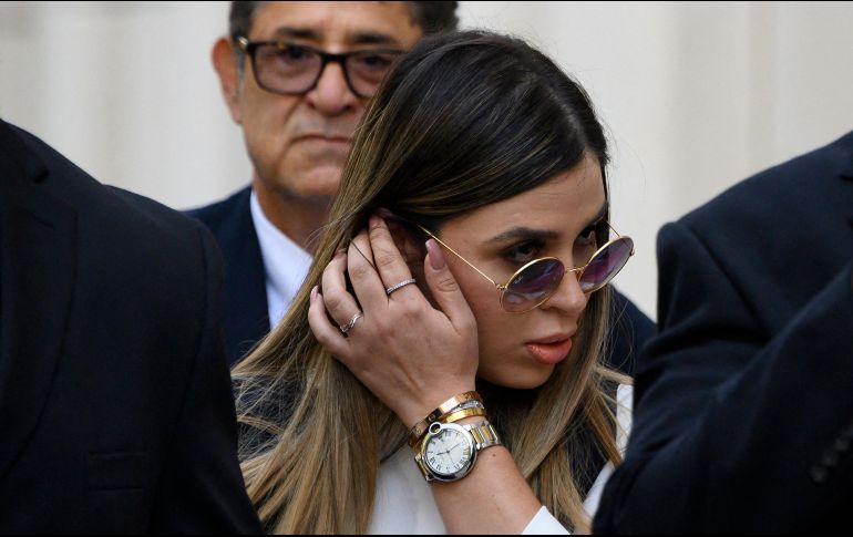 Emma Coronel permanecerá detenida en Virginia, Estados Unidos. AFP/ARCHIVO