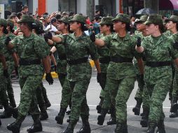 Los insumos serán destinados a las mujeres militares que se encuentran desempeñando su servicio o comisionadas en lugares donde no haya facilidades a sanitarios. EL INFORMADOR / ARCHIVO