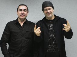 LISTOS PARA DESATAR EL ROCK. Nacho González y José Fors, dos de los integrantes de Cuca, banda que se declara lista para reencontrarse con sus fieles tapatíos./ EL INFORMADOR
