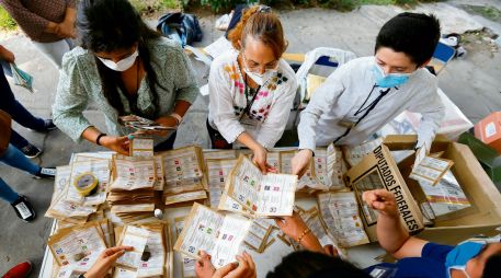 VOTACIÓN. Los mexicanos expresaron su voluntad en las urnas. EFE