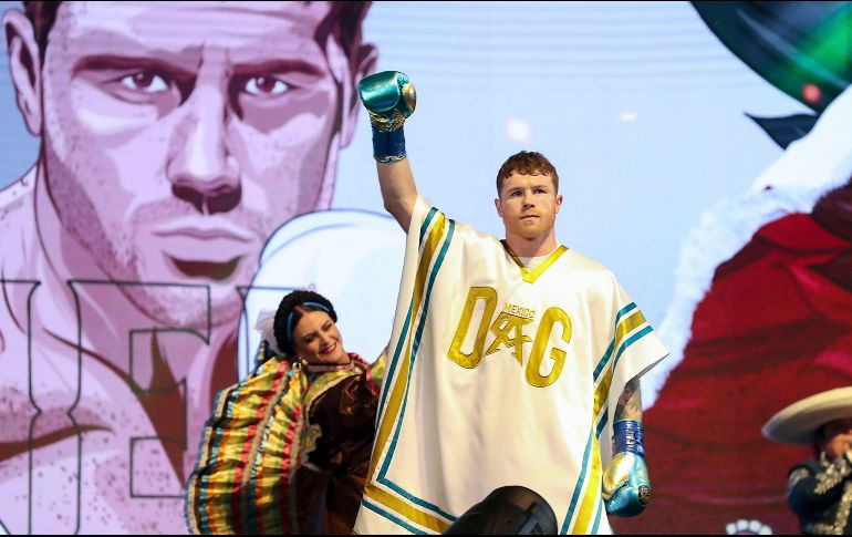 Saúl Álvarez participó por primera ocasión en un torneo oficial de la gira de ascenso del PGA Tour. Imago7 / Ed Mulholland / Matchroom.