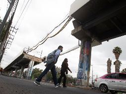 Claudia Sheinbaum reiteró que investigar la responsabilidad penal del accidente corresponde a la Fiscalía y no a su Gobierno. AP / M. Ugarte