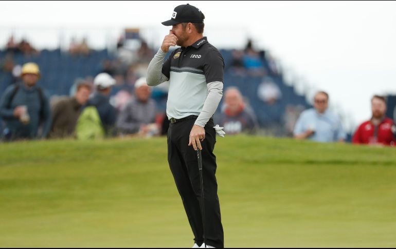 LÍDER. Un buen birdie en el 16, sumado a las equivocaciones de sus contrincantes, le dieron nuevamente el liderato con un acumulado de -12 golpes.