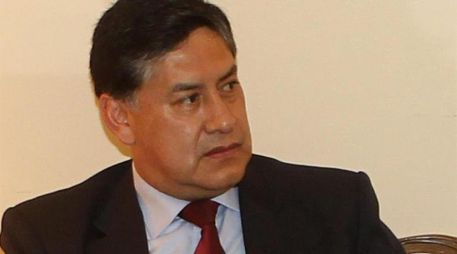 El fiscal general de Bolivia, Juan Lanchipa, compareció ante los medios este martes para dar a conocer los resultados del informe. EFE/ARCHIVO