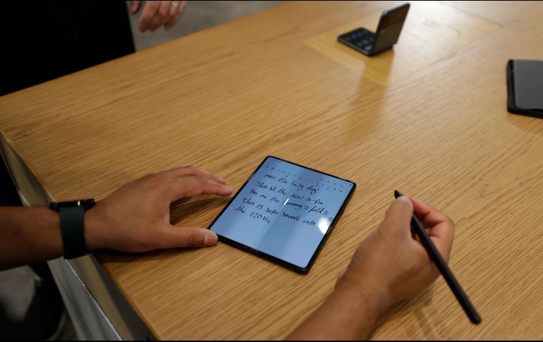 Los modelos fueron presentados en el evento global Samsung Galaxy Unpacked. AP/T. Werkmeister