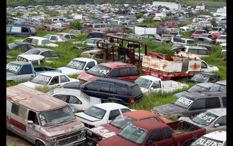 La persona que presentó la queja tuvo que esperar 755 días para que las autoridades repararan los daños ocasionados a su vehículo en el depósito número 11. EL INFORMADOR / A.Camacho.
