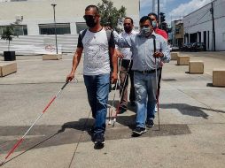 Lamentan que en el Centro de Guadalajara, especialmente en el Paseo Alcalde, se hubieran eliminado las banquetas, ocasionando que no sepan dónde inicia o termina una calle. EL INFORMADOR/G. Gallo