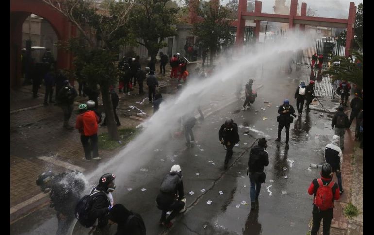 Familiares de detenidos desaparecidos y otros grupos se manifestaron en las principales calles del país. EFE/E. González