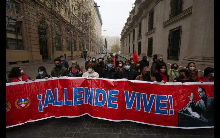 Familiares de detenidos desaparecidos y otros grupos se manifestaron en las principales calles del país. EFE/E. González