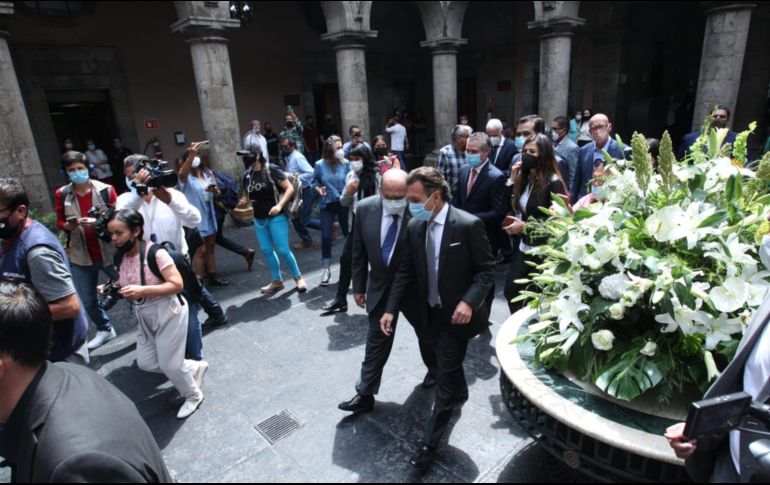 Lemus dijo que los Centros Comunitarios Colmena llegarán a Guadalajara. EL INFORMADOR / A. Camacho