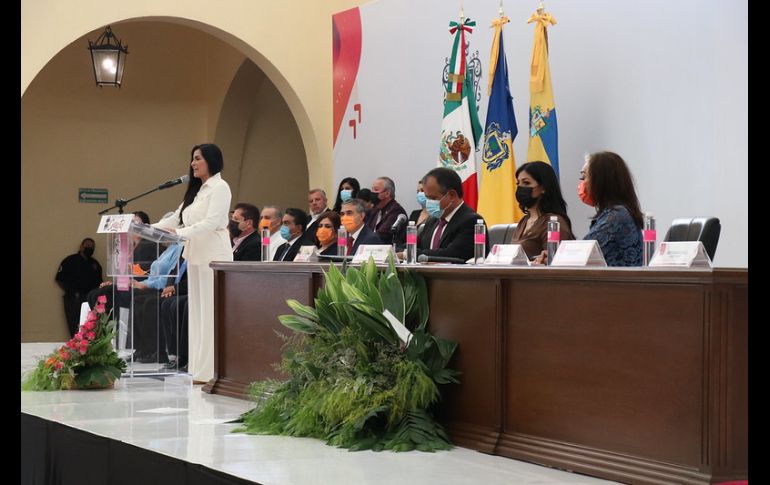 Citlalli Amaya invitó a empresarios a que sigan invirtiendo en Tlaquepaque, ya que tendrán la mejor apertura administrativa. ESPECIAL