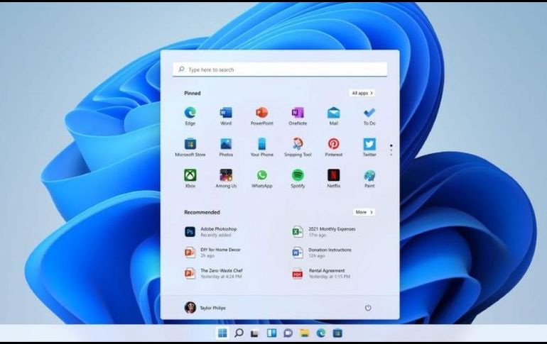 El diseño del nuevo Windows 11. MICROSOFT