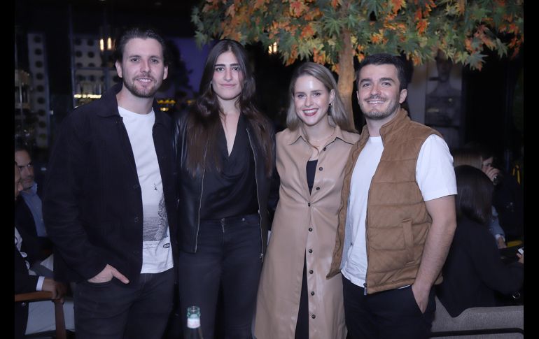 Iñaki Christeinicke, Renata Ramal, Gaby Ruiz y Rubén Silva. GENTE BIEN JALISCO/ CLAUDIO JIMENO