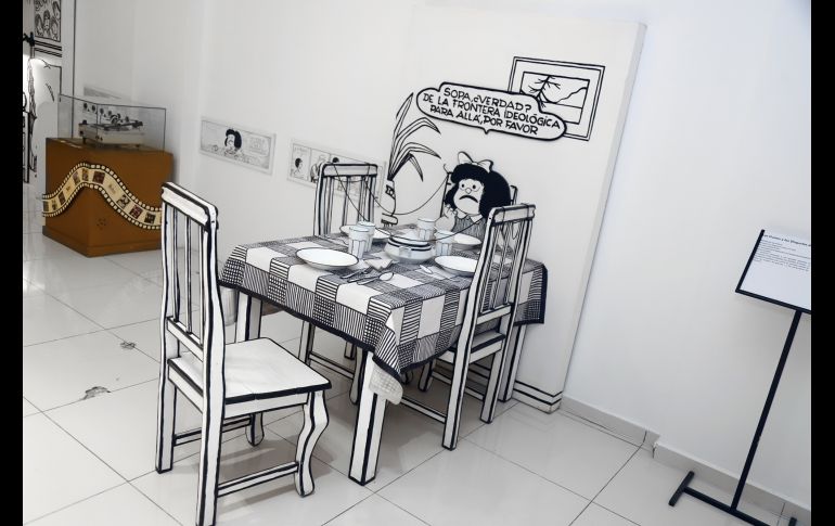 Exposición interactiva el Mundo según Mafalda GENTE BIEN JALISCO/CLAUDIO JIMENO