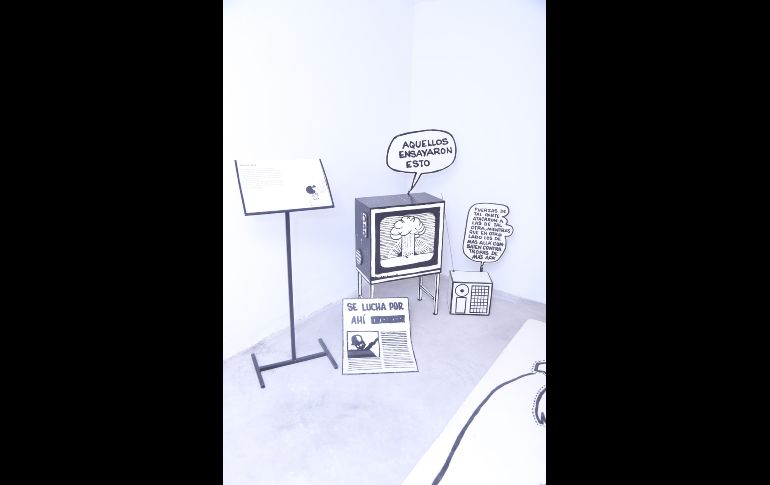 Exposición interactiva el Mundo según Mafalda GENTE BIEN JALISCO/CLAUDIO JIMENO