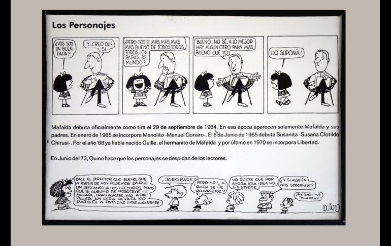 Exposición interactiva el Mundo según Mafalda GENTE BIEN JALISCO/CLAUDIO JIMENO