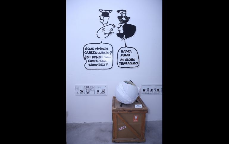 Exposición interactiva el Mundo según Mafalda GENTE BIEN JALISCO/CLAUDIO JIMENO